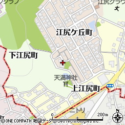 福井県福井市江尻ケ丘町21周辺の地図