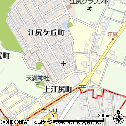 福井県福井市江尻ケ丘町64周辺の地図