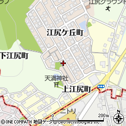 福井県福井市江尻ケ丘町24周辺の地図