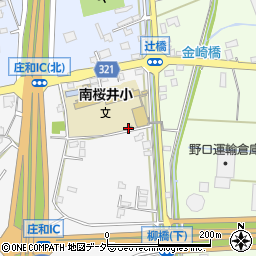 埼玉県春日部市下柳8周辺の地図