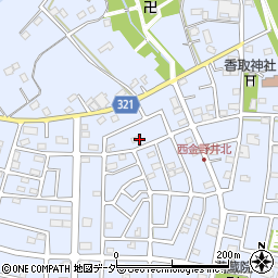 埼玉県春日部市西金野井728周辺の地図