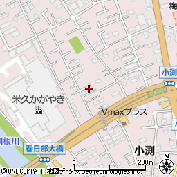 埼玉県春日部市小渕1324周辺の地図