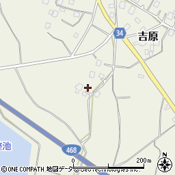 茨城県稲敷郡阿見町吉原1606周辺の地図