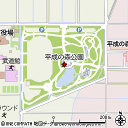 平成の森公園周辺の地図