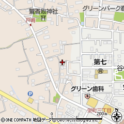 埼玉県春日部市内牧2265周辺の地図
