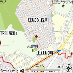 福井県福井市江尻ケ丘町23周辺の地図