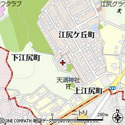 福井県福井市江尻ケ丘町20周辺の地図
