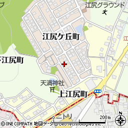 福井県福井市江尻ケ丘町40周辺の地図
