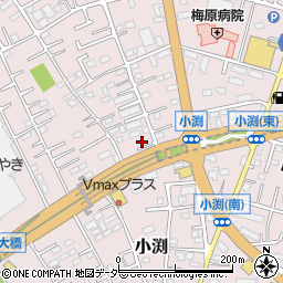 埼玉県春日部市小渕1352周辺の地図