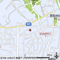埼玉県春日部市西金野井725周辺の地図