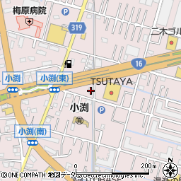 埼玉県春日部市小渕394-8周辺の地図