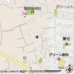 埼玉県春日部市内牧2262周辺の地図