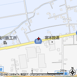埼玉県春日部市上柳420周辺の地図