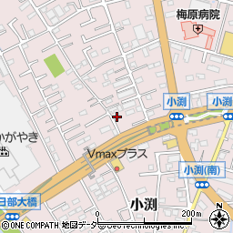 埼玉県春日部市小渕1354周辺の地図