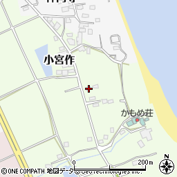 茨城県鹿嶋市小宮作673周辺の地図