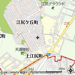 福井県福井市江尻ケ丘町74周辺の地図