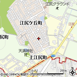 福井県福井市江尻ケ丘町66周辺の地図