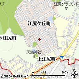 福井県福井市江尻ケ丘町41周辺の地図