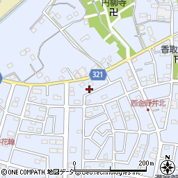 埼玉県春日部市西金野井731周辺の地図