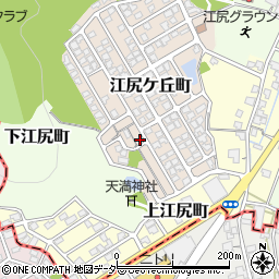 福井県福井市江尻ケ丘町141周辺の地図
