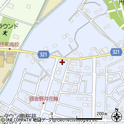 埼玉県春日部市西金野井755周辺の地図