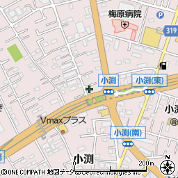 埼玉県春日部市小渕1410周辺の地図