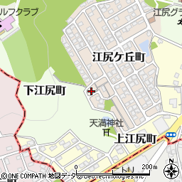 福井県福井市江尻ケ丘町153周辺の地図
