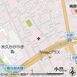 埼玉県春日部市小渕1346周辺の地図