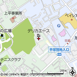 デリカエース株式会社周辺の地図