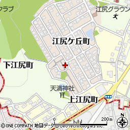 福井県福井市江尻ケ丘町140周辺の地図