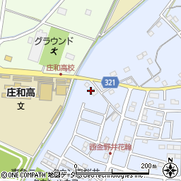 埼玉県春日部市西金野井437周辺の地図
