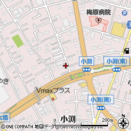 埼玉県春日部市小渕1355周辺の地図