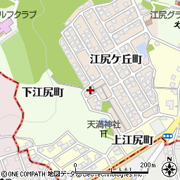 福井県福井市江尻ケ丘町152周辺の地図