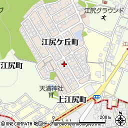 福井県福井市江尻ケ丘町45周辺の地図