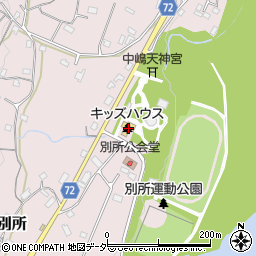 秩父市役所　ちちぶキッズパーク周辺の地図