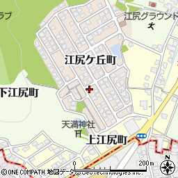福井県福井市江尻ケ丘町42周辺の地図