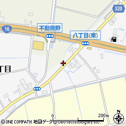 埼玉県春日部市八丁目1869周辺の地図