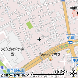 埼玉県春日部市小渕1343周辺の地図