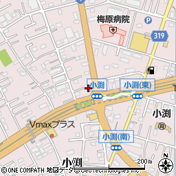 埼玉県春日部市小渕1065周辺の地図