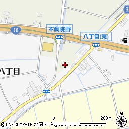 埼玉県春日部市不動院野1647周辺の地図