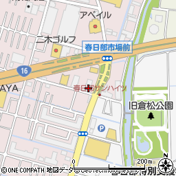 埼玉県春日部市小渕205周辺の地図