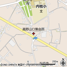 埼玉県春日部市内牧2369周辺の地図