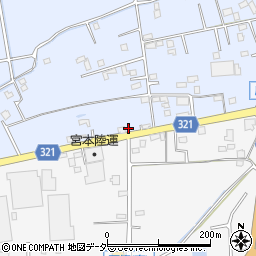 埼玉県春日部市上柳389周辺の地図