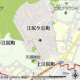 福井県福井市江尻ケ丘町44周辺の地図