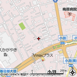 埼玉県春日部市小渕1358周辺の地図