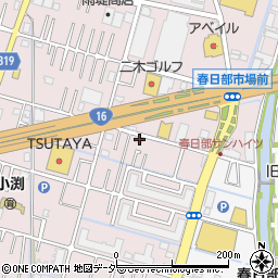 埼玉県春日部市小渕177周辺の地図