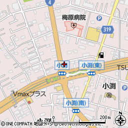 埼玉県春日部市小渕439周辺の地図