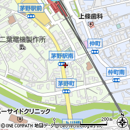 矢島理容館周辺の地図