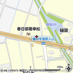 埼玉県春日部市樋籠993周辺の地図