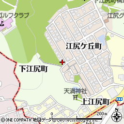 福井県福井市江尻ケ丘町156周辺の地図